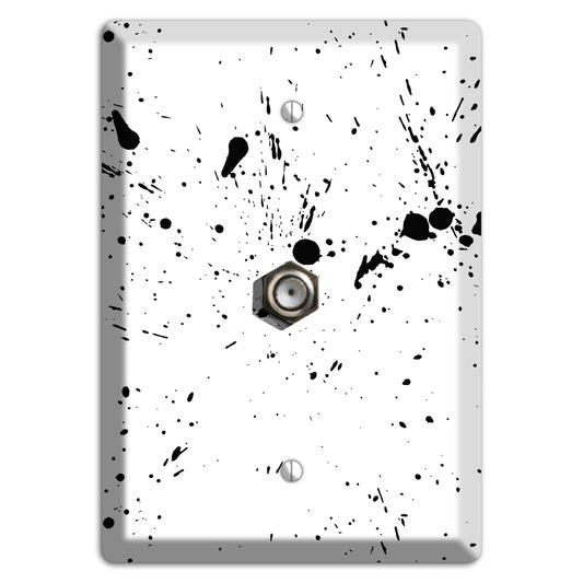 Ink Splash 8 Cable Wallplate