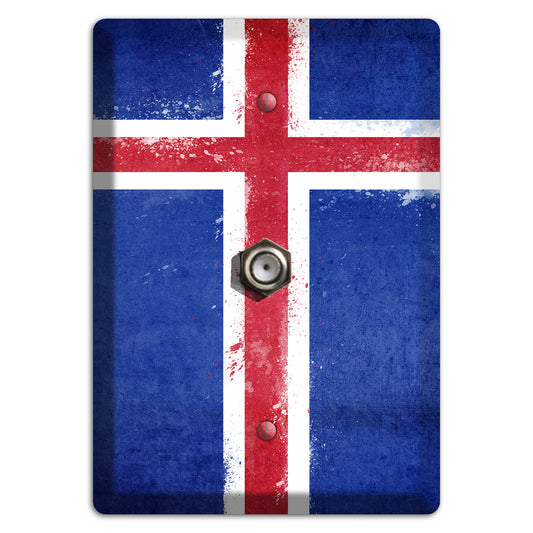 Iceland Cover Plates Cable Wallplate