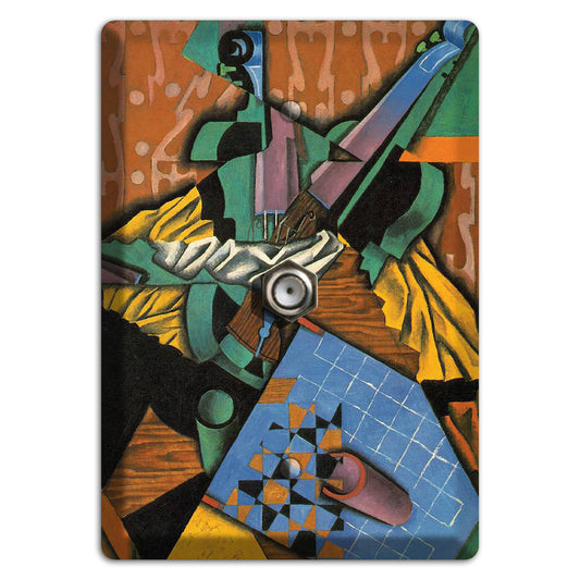 Juan Gris 4 Cable Wallplate