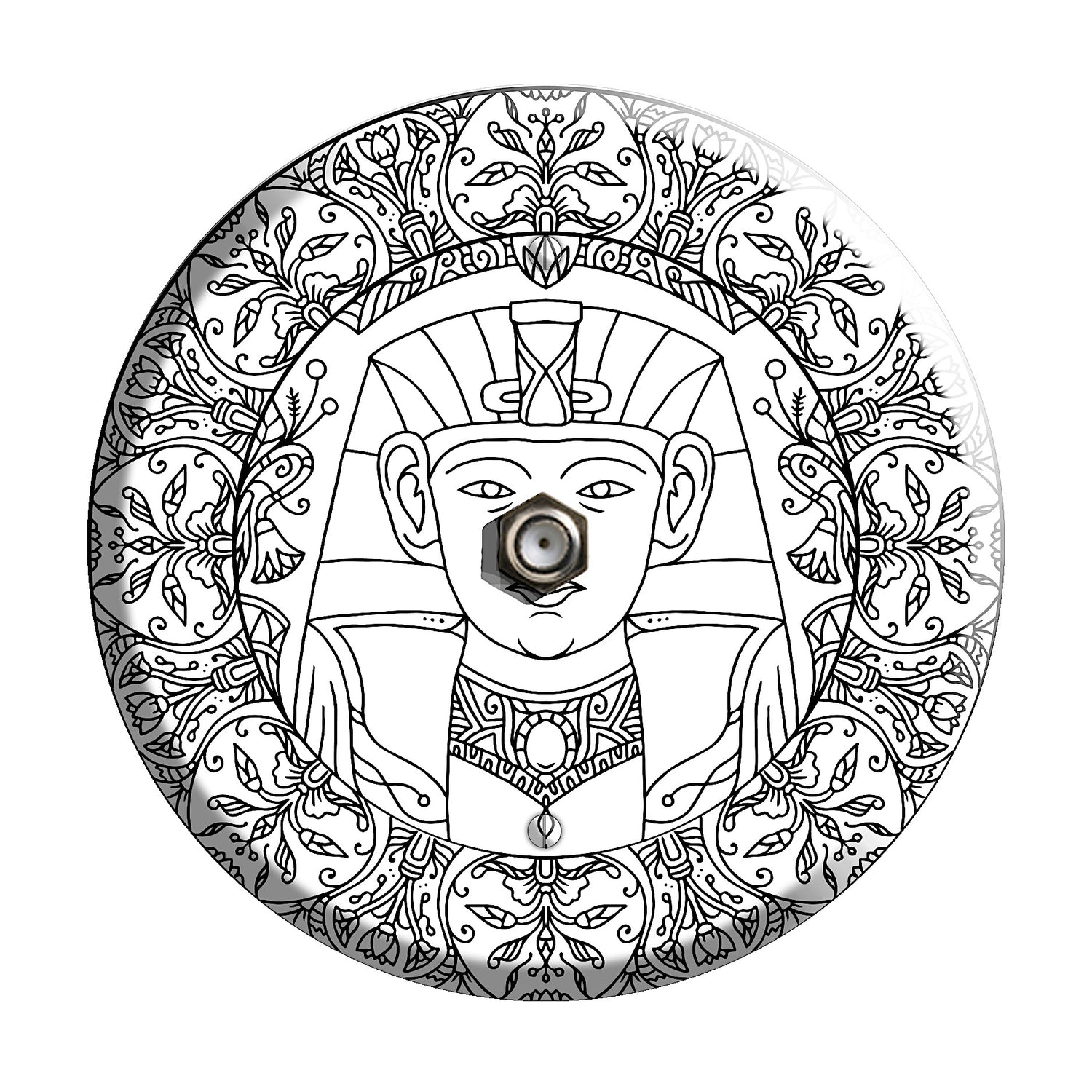 Pharoah Mandala Cable Wallplate