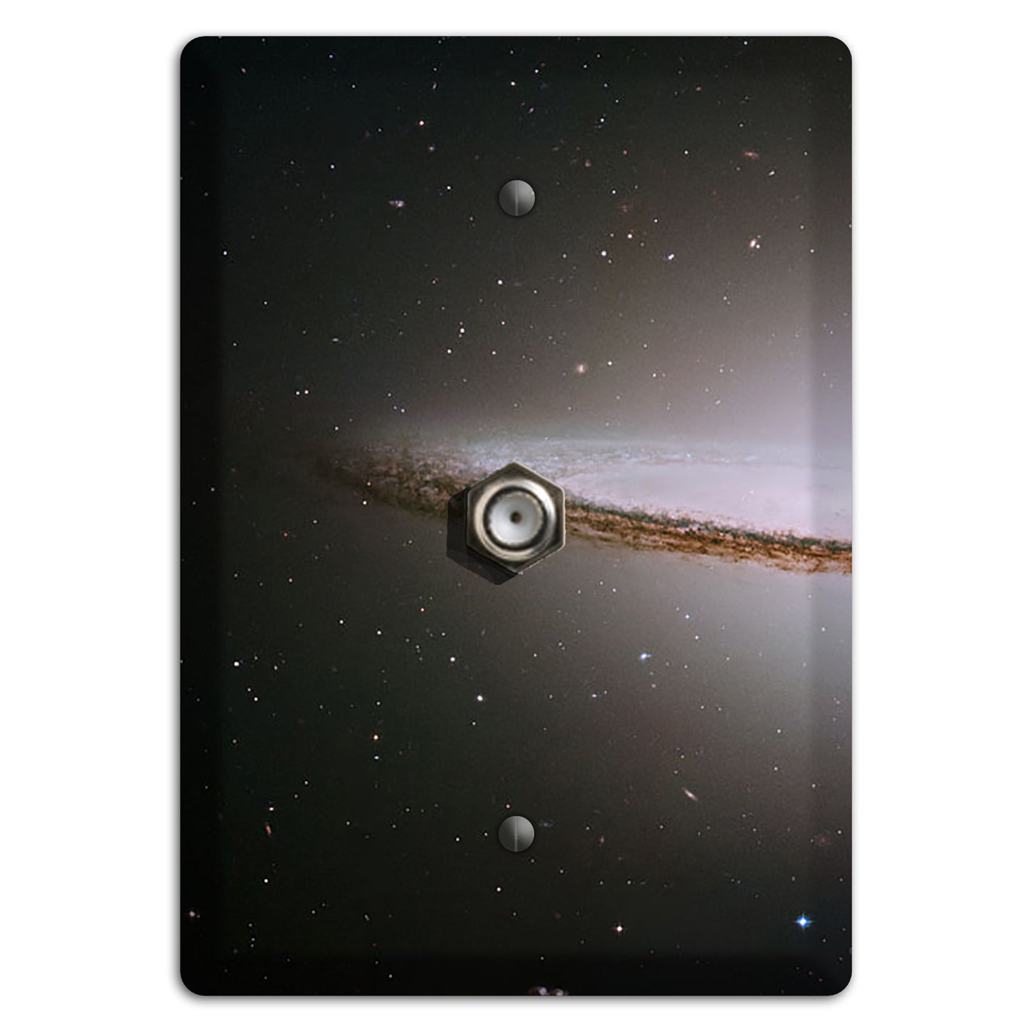 Sombrero Galaxy Cable Wallplate