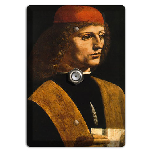 Da Vinci - Portrait of a Musician Cable Wallplate