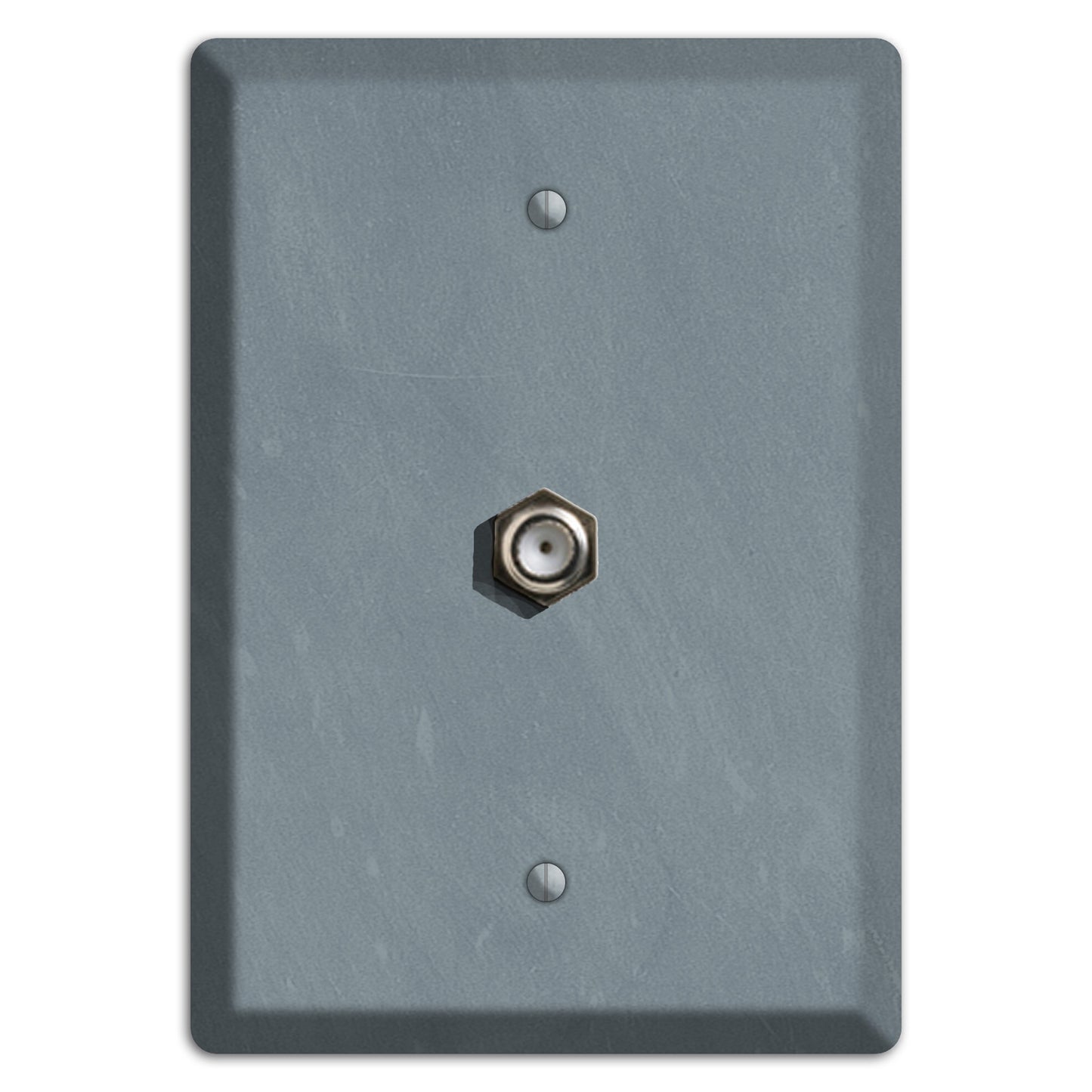 Chalk Slate Cable Wallplate