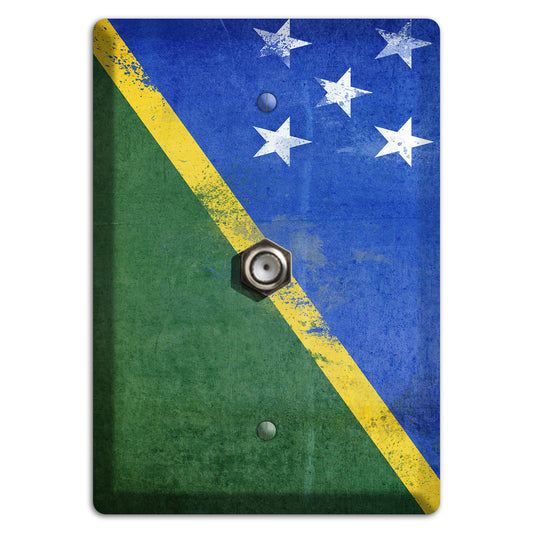 Solomon Islands Cover Plates Cable Wallplate