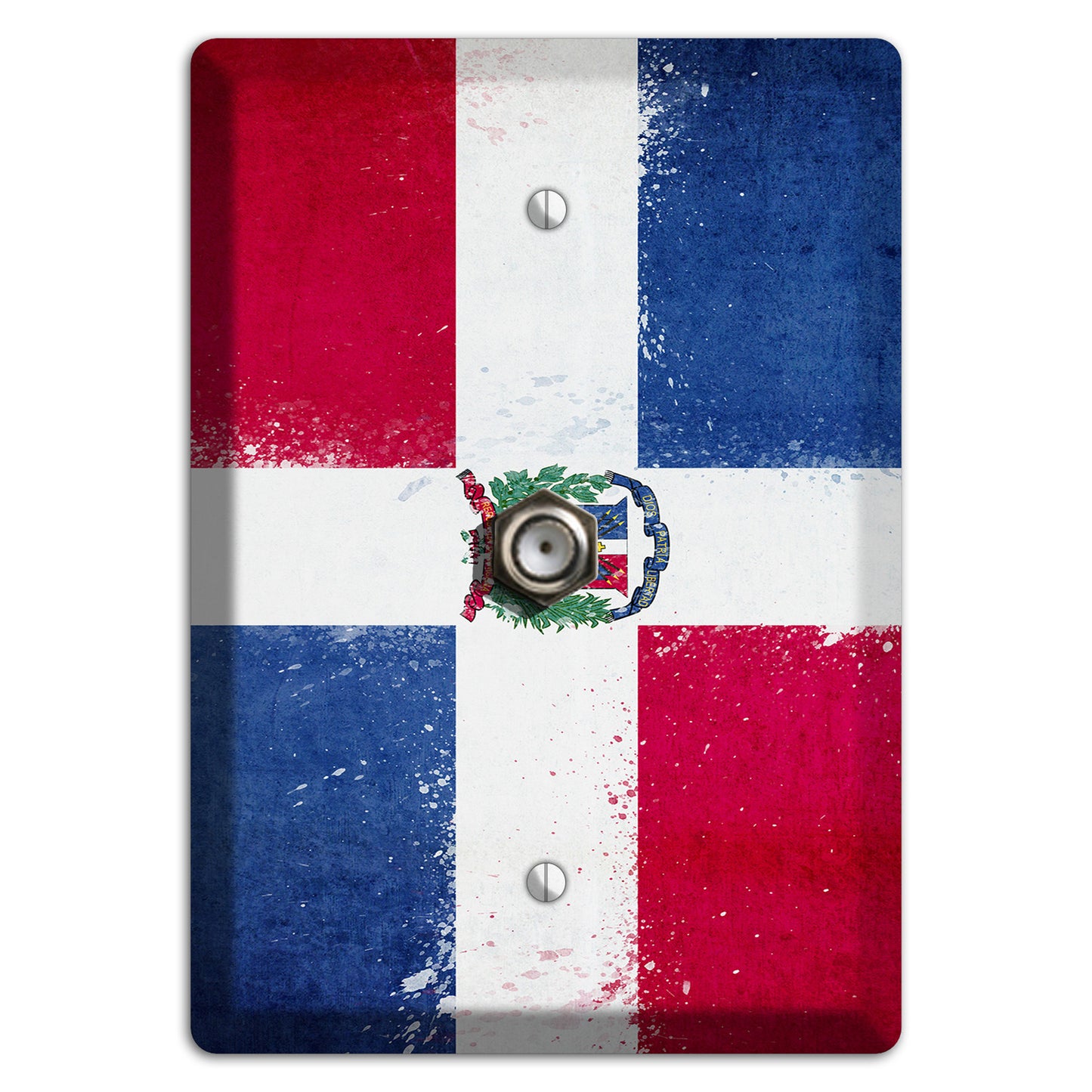 Dominican Republic Cover Plates Cable Wallplate