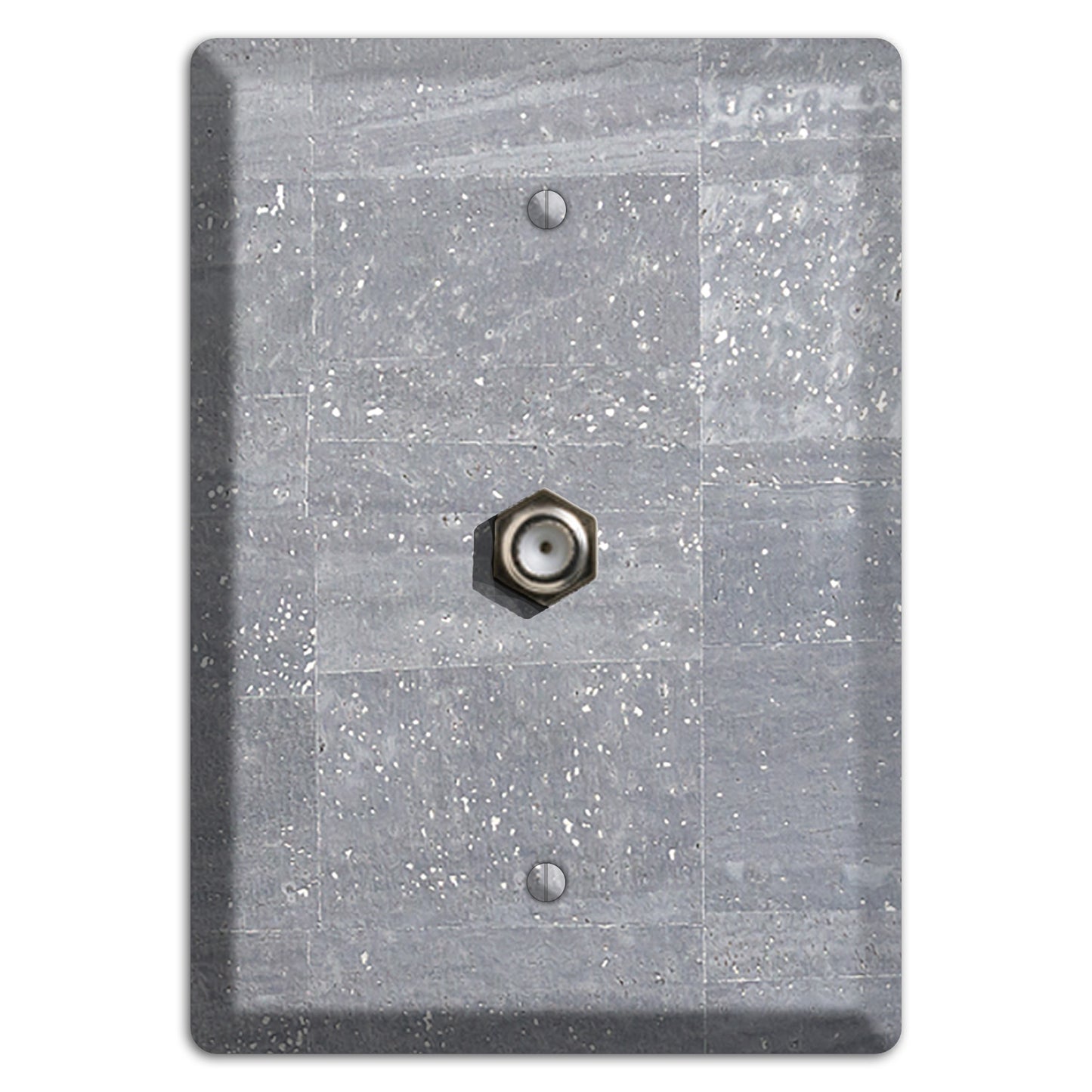 Platinum Cork Cable Wallplate