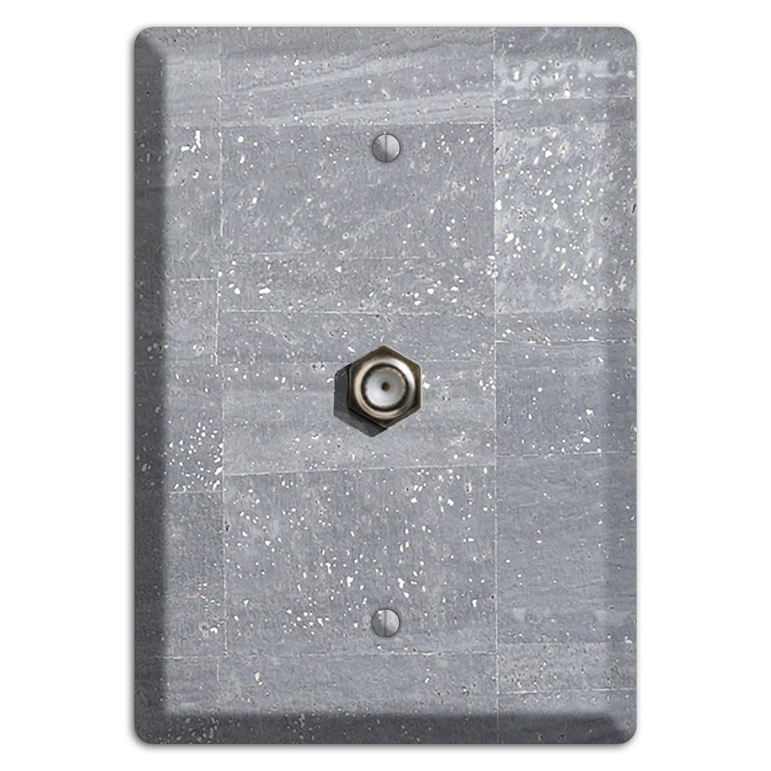 Platinum Cork Cable Wallplate