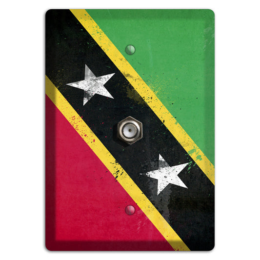 Saint Kitts and Nevis Cover Plates Cable Wallplate