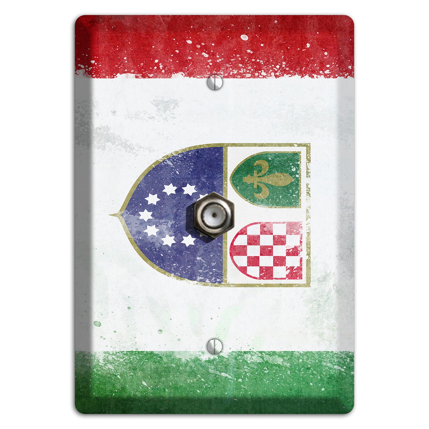 Bosnia and Herzegovina Federation of Cover Plates Cable Wallplate