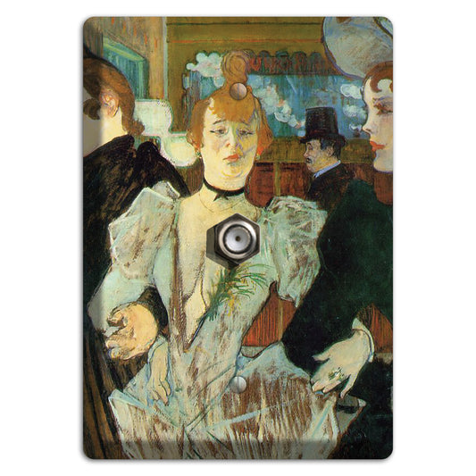 Toulouse-Lautrec 5 Cable Wallplate