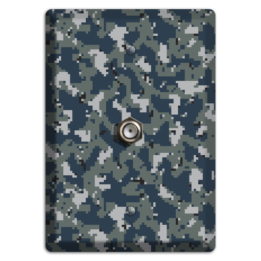 Navy 2007 Camo Cable Wallplate