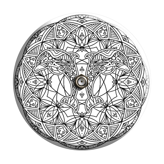 Dolphin Mandala Cable Wallplate