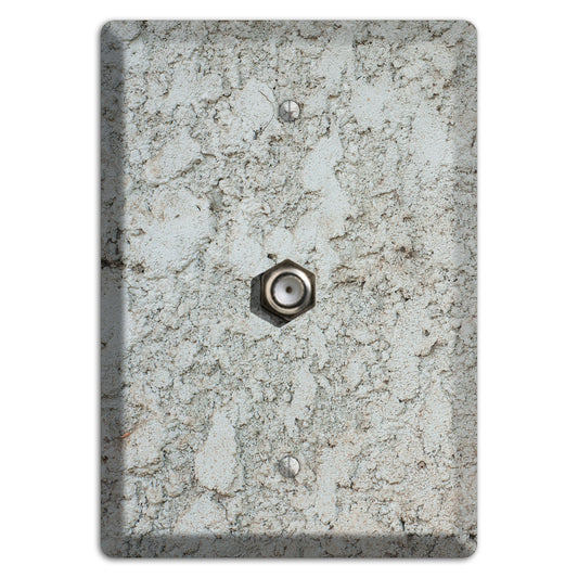 Plaster 6 Cable Wallplate