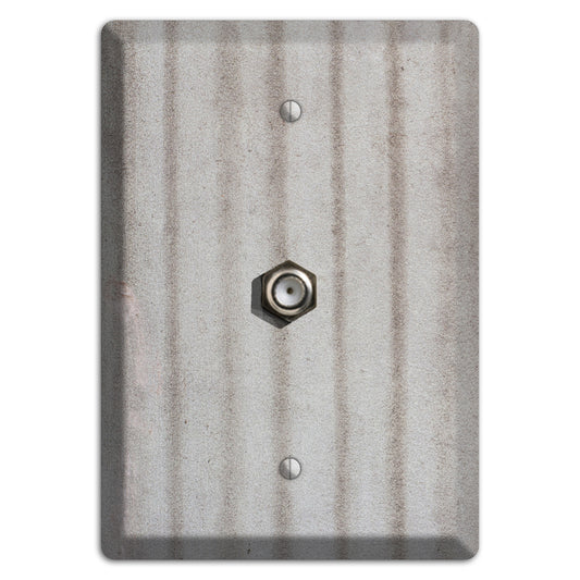 Old Concrete 2 Cable Wallplate