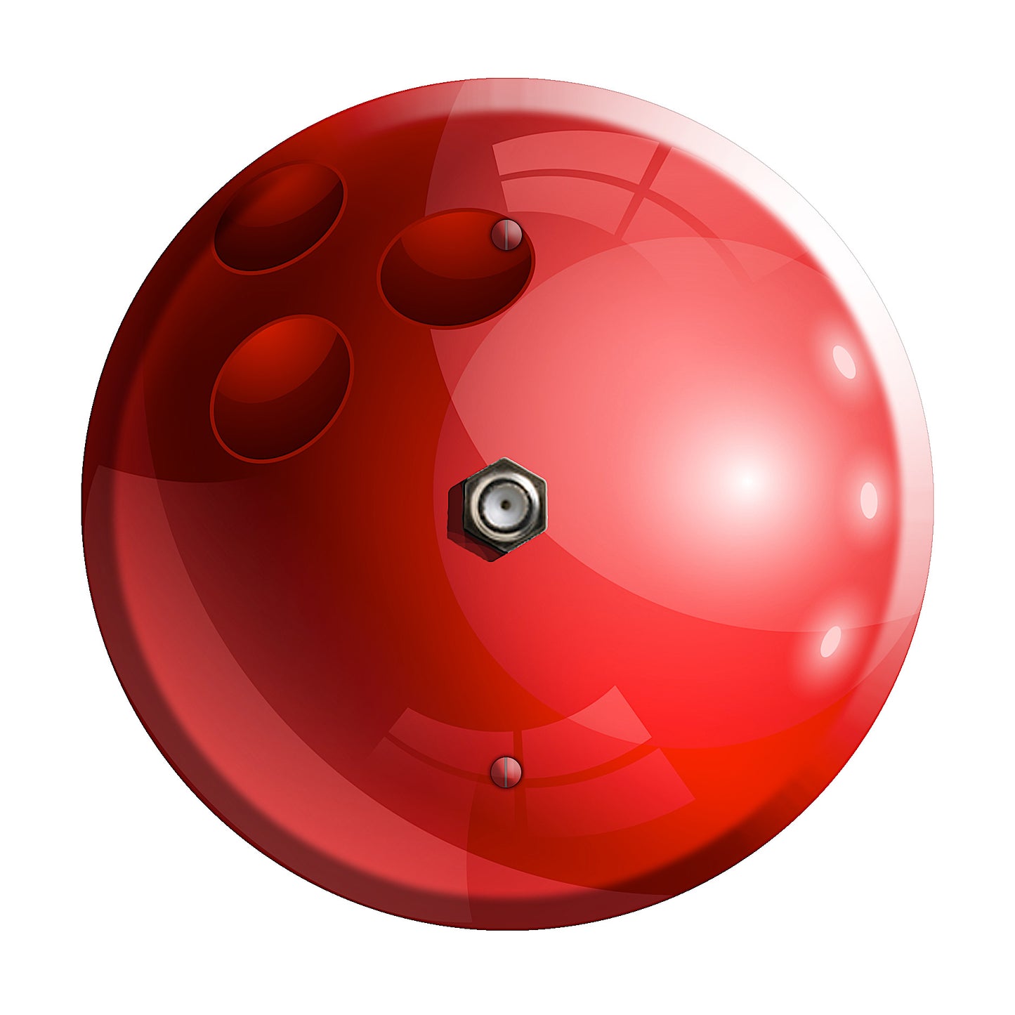 Bowling Ball Cable Wallplate