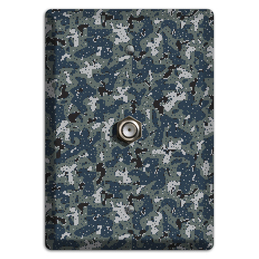 NWU 2007 Camo Cable Wallplate