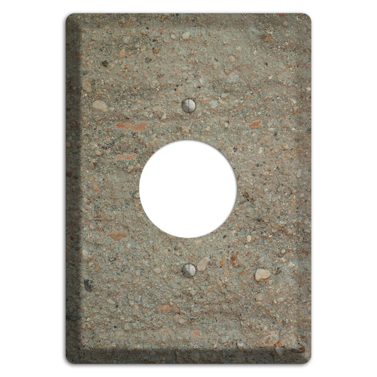 Plaster 1 Single Receptacle Wallplate