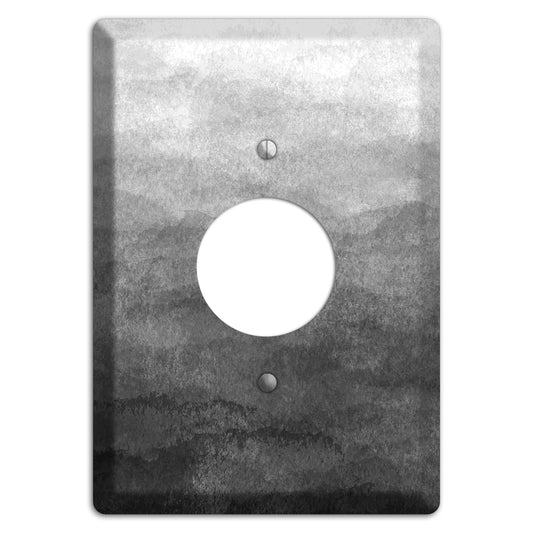 Black Ombre Single Receptacle Wallplate