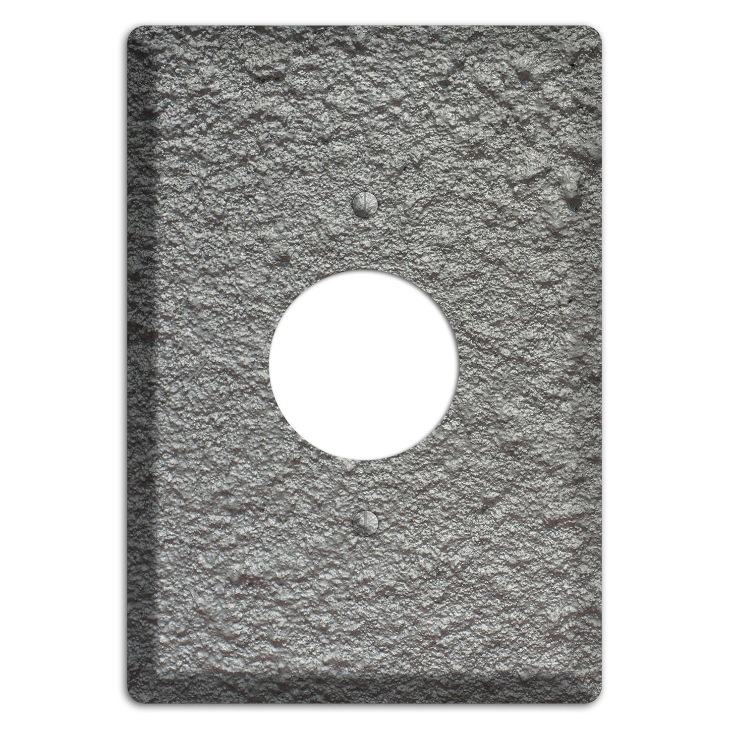 Plaster 10 Single Receptacle Wallplate