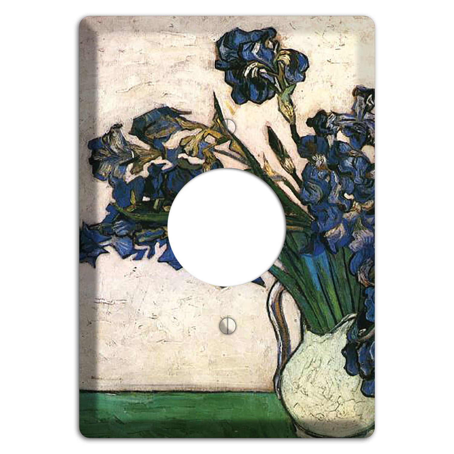 Vincent Van Gogh 2 Single Receptacle Wallplate