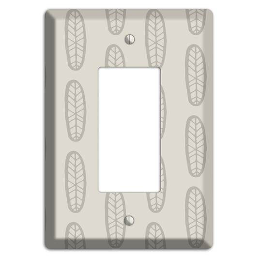 Simple Scandanavian Style K Rocker Wallplate