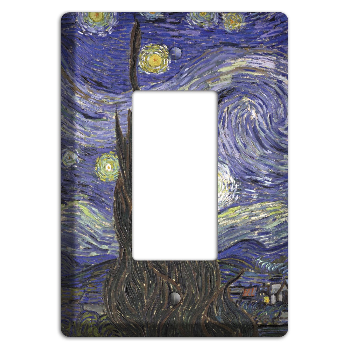 Vincent Van Gogh 4 Rocker Wallplate