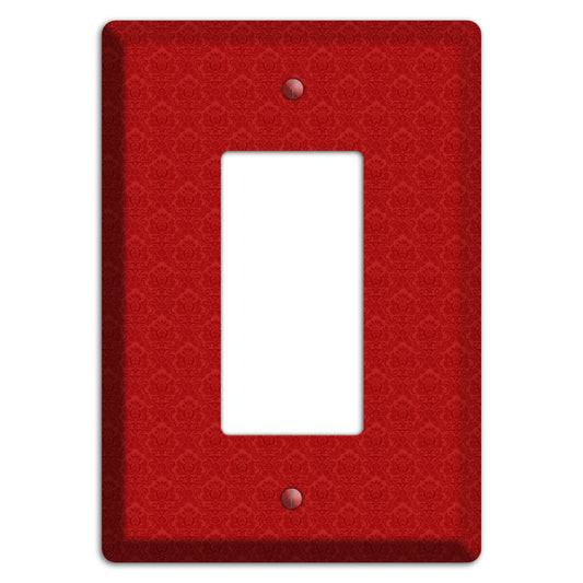 Red Cartouche Rocker Wallplate