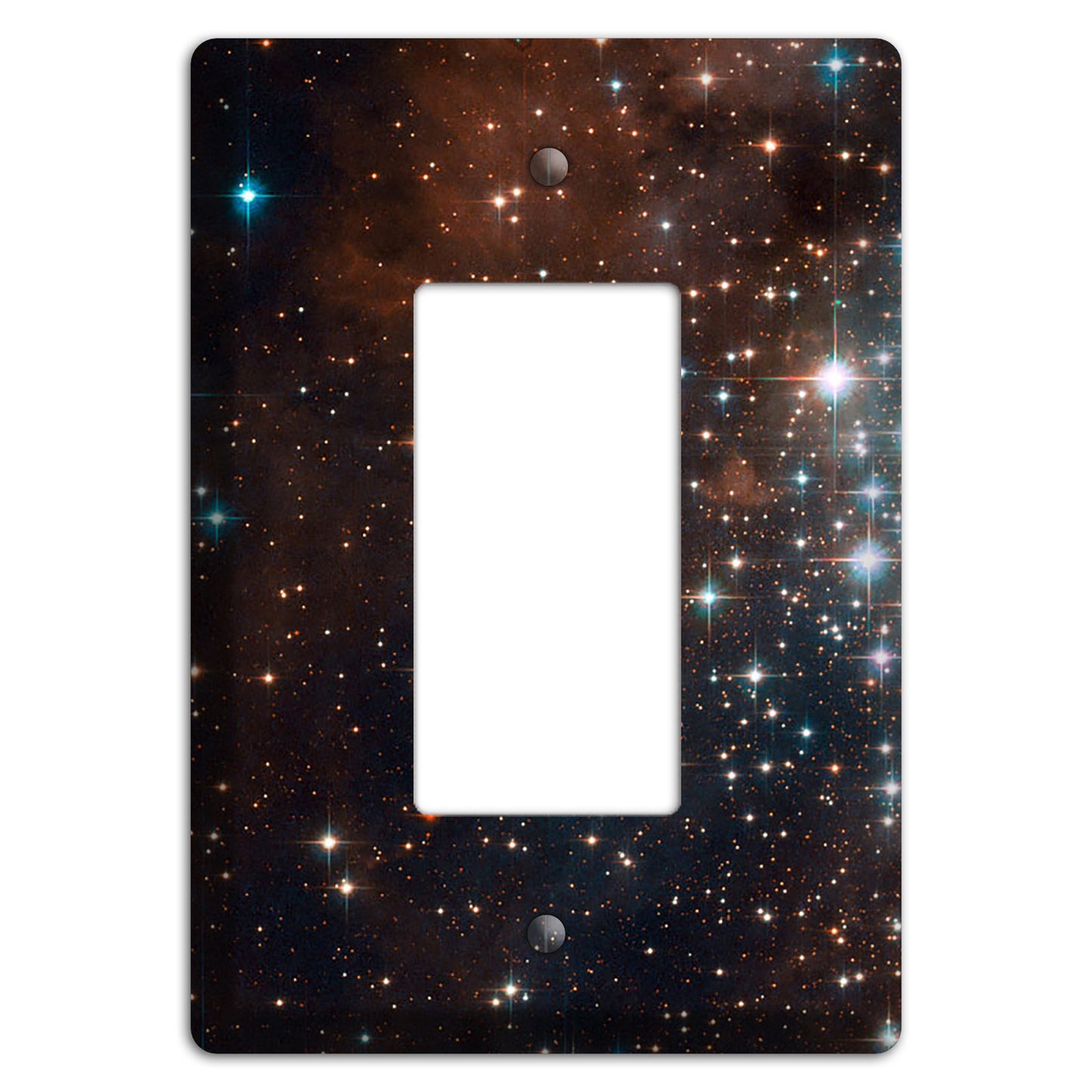 star cluster bursts Rocker Wallplate