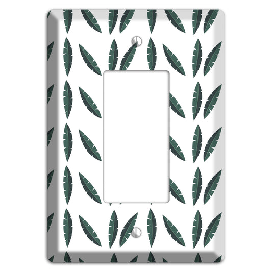 Leaves Style HH Rocker Wallplate