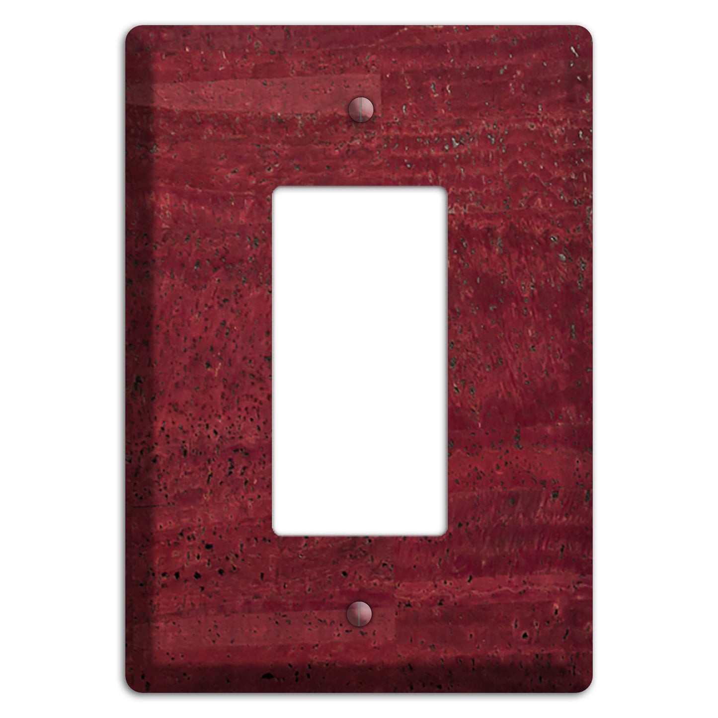 Cranberry Cork Rocker Wallplate