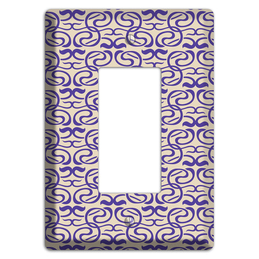 Nouveau Swirls Rocker Wallplate