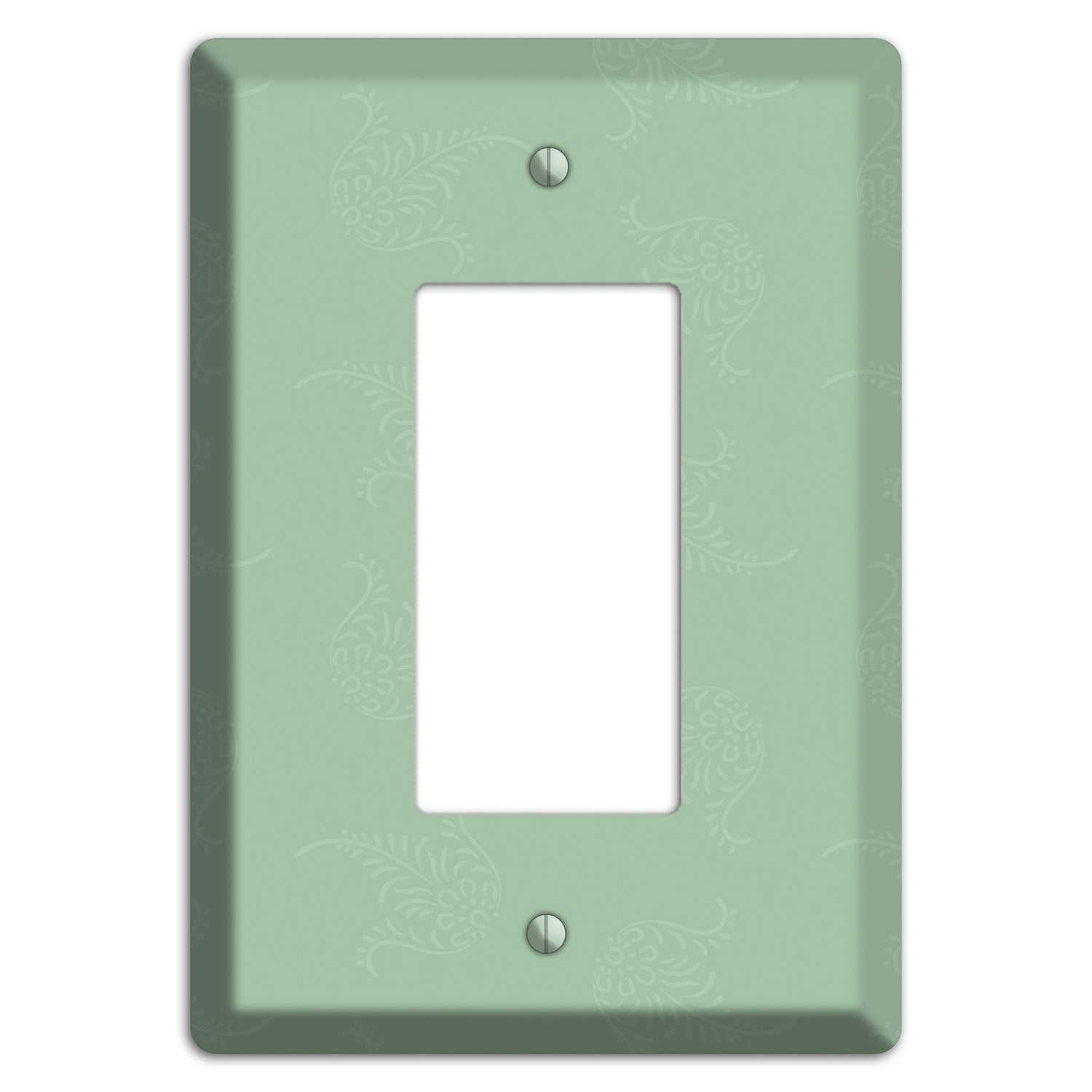 Sage Cartouche Rocker Wallplate