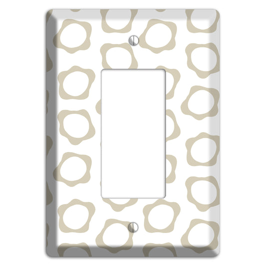 Simple Scandanavian Style X Rocker Wallplate