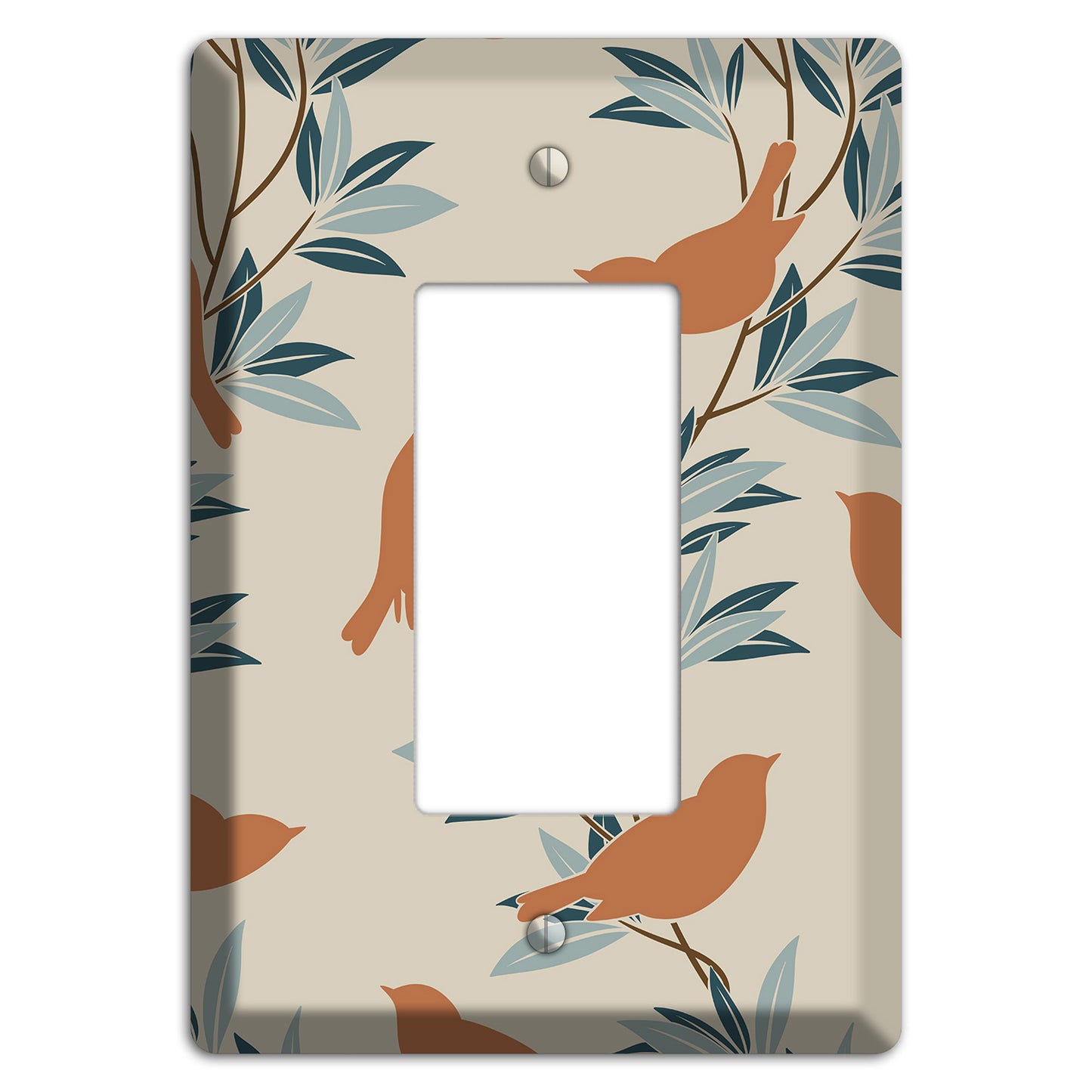 Bird Branch 2 Rocker Wallplate