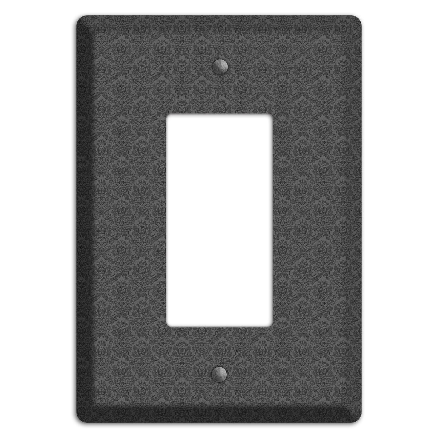 Dark Grey Cartouche Rocker Wallplate