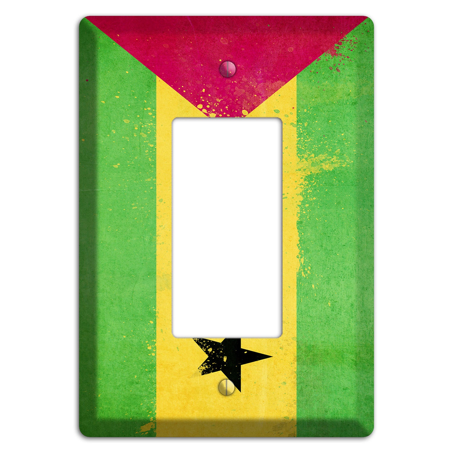 Sao Tome and principe Cover Plates Rocker Wallplate