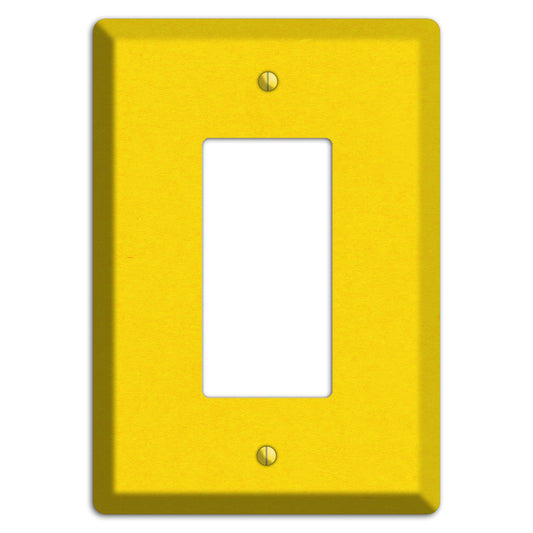 Moon Yellow Kraft Rocker Wallplate