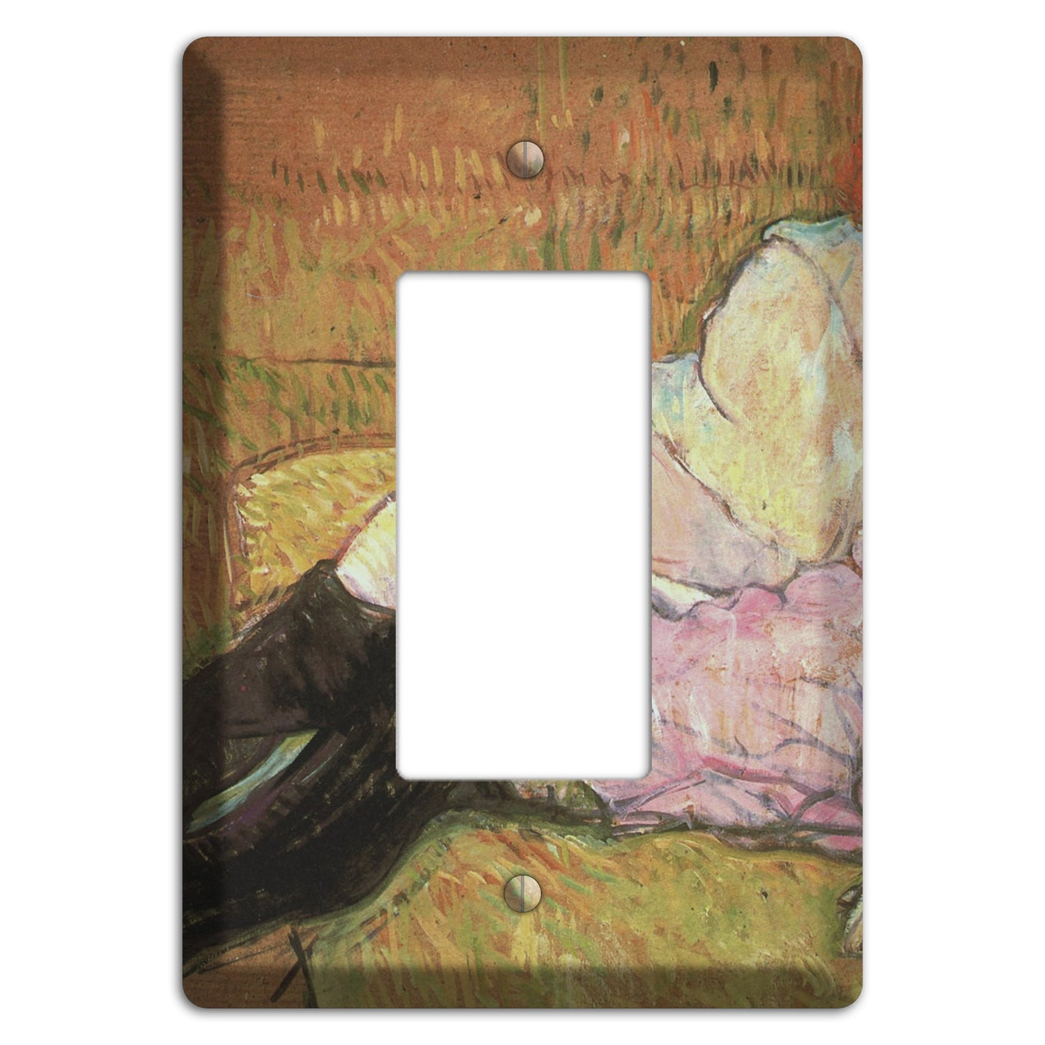 Toulouse-Lautrec 2 Rocker Wallplate