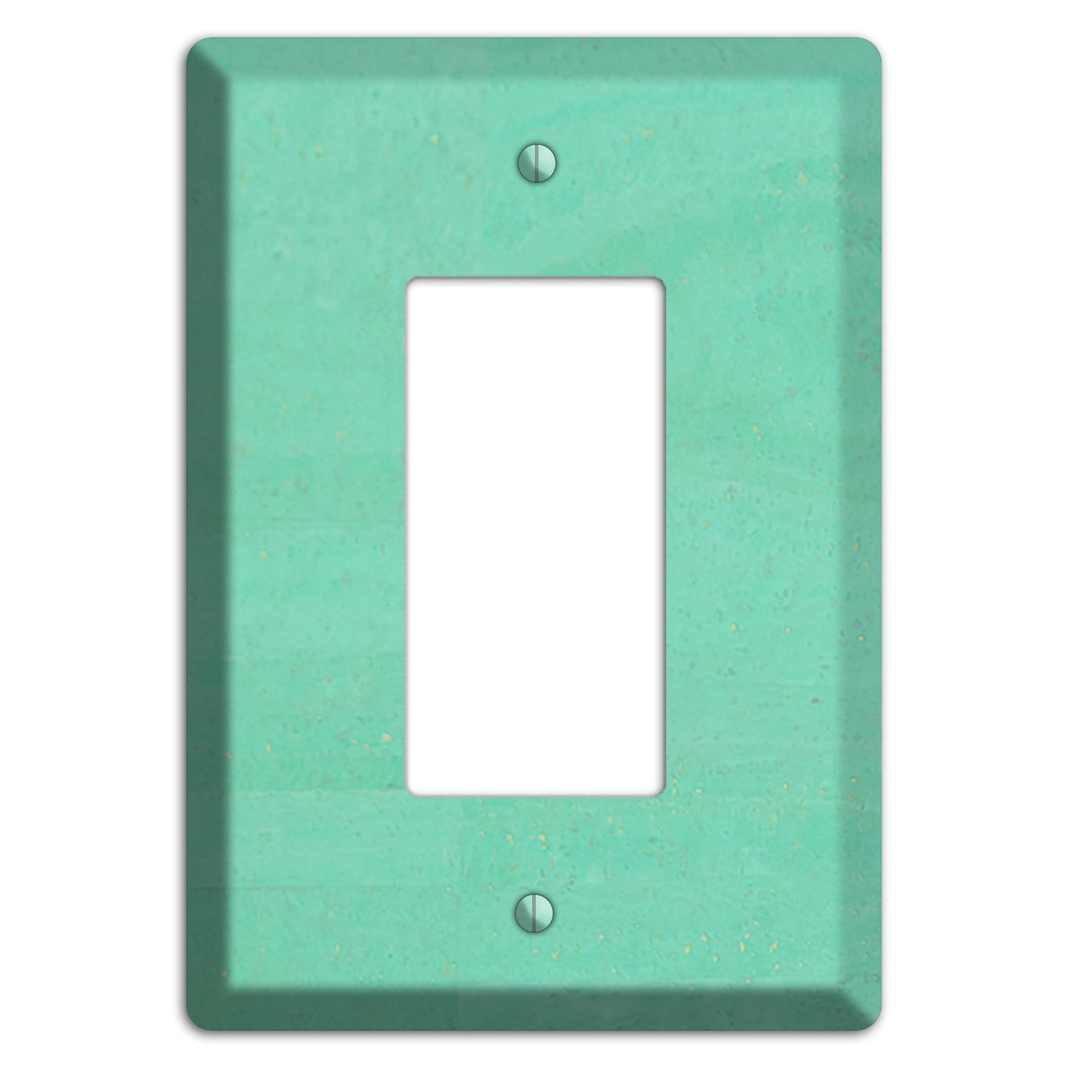 Seafoam Cork Rocker Wallplate