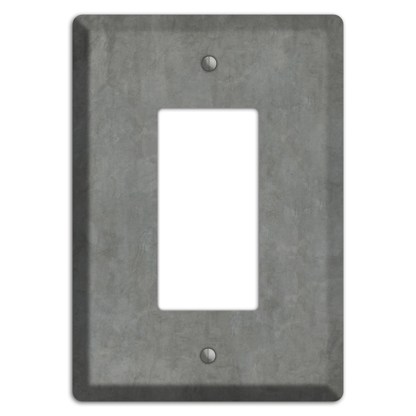 Stucco Grey Rocker Wallplate