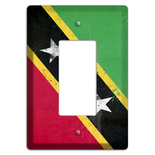 Saint Kitts and Nevis Cover Plates Rocker Wallplate