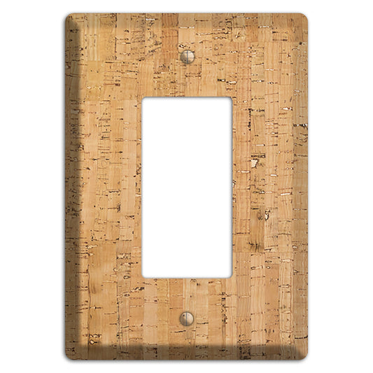 Natural Cork Rocker Wallplate