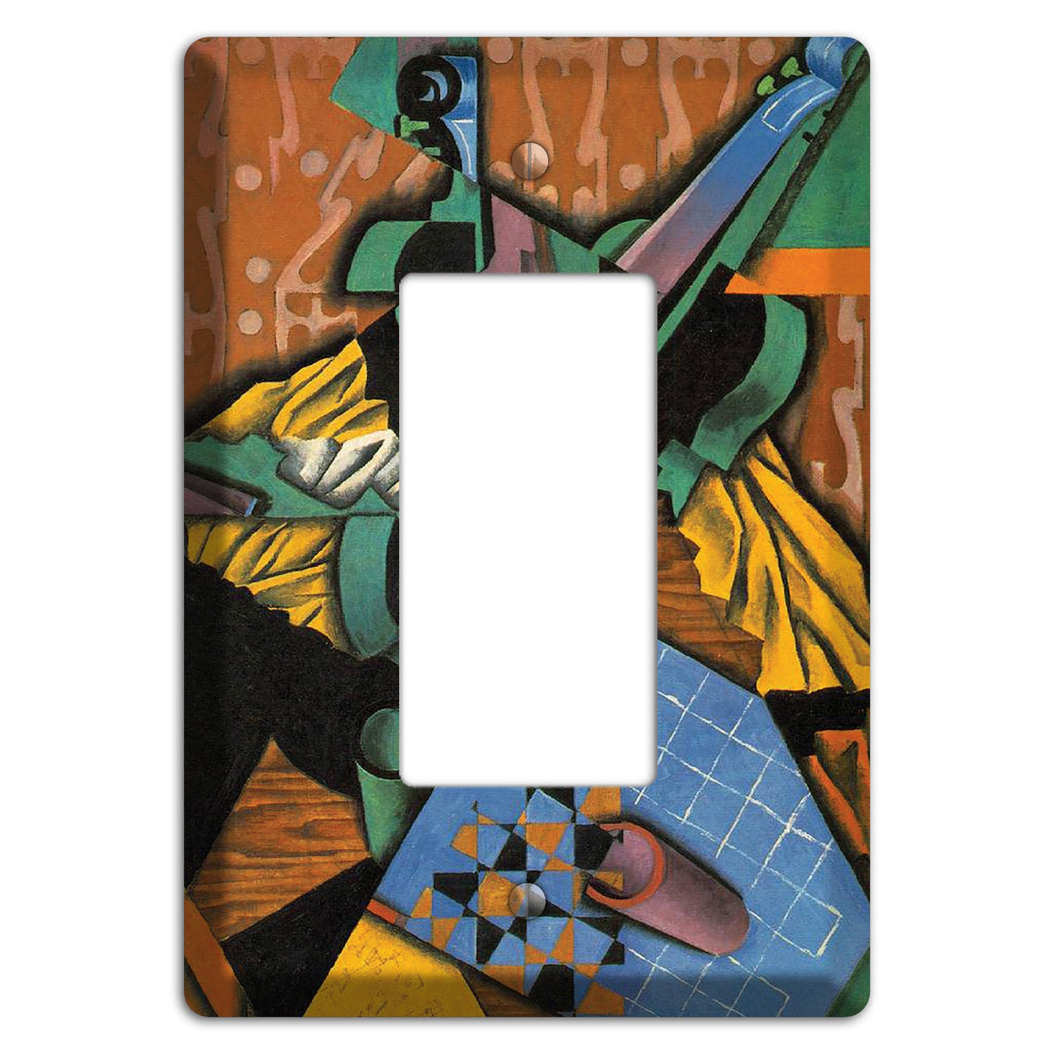 Juan Gris 4 Rocker Wallplate