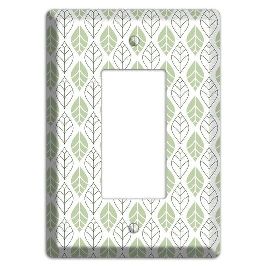 Leaves Style W Rocker Wallplate