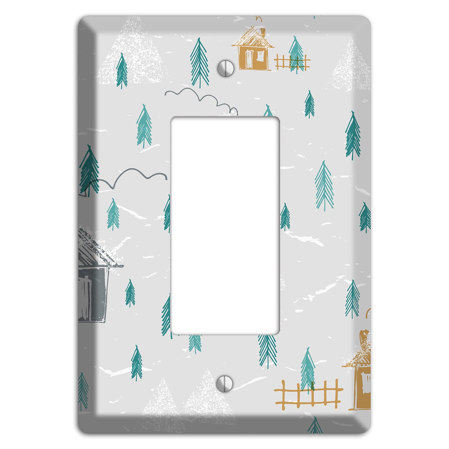 Wildlife Neighborhoods 2 Rocker Wallplate