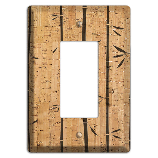 Bamboo Cork Rocker Wallplate