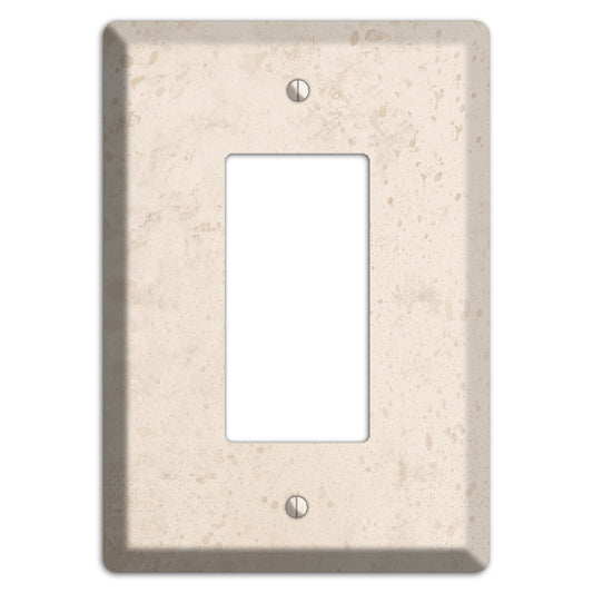 Bone Neutral Texture Rocker Wallplate