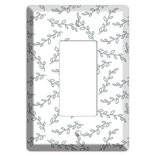 Leaves Style CC Rocker Wallplate