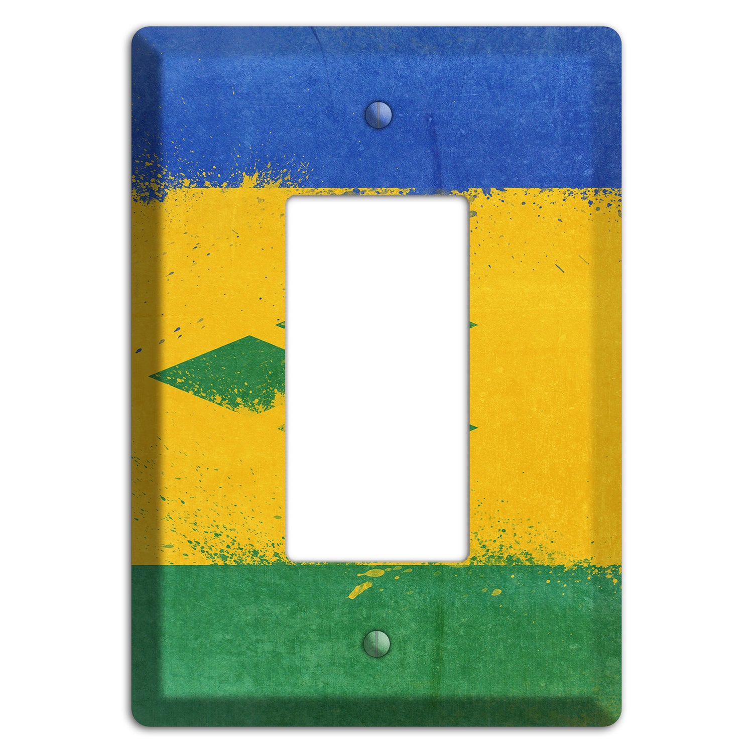 Saint Vincent and the Grenadines Cover Plates Rocker Wallplate