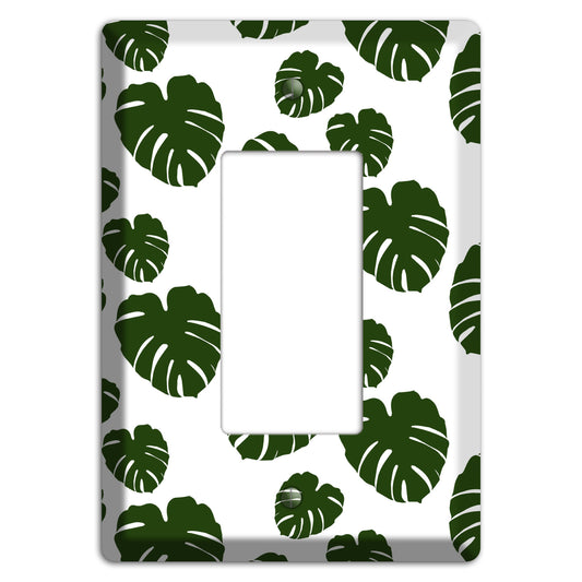 Leaves Style JJ Rocker Wallplate